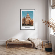 Springfield, Illinois Portrait Color Poster