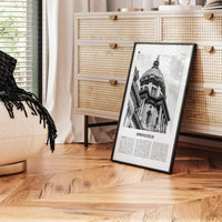 Springfield Print Black and White Illinois, Springfield Wall Art, Springfield Poster, Springfield Photo, Springfield Map, United States