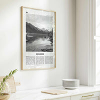 Squamish Print Black and White, Squamish Wall Art, Squamish Poster, Squamish Photo, Squamish Wall Décor, British Columbia, Canada