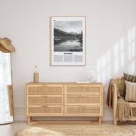 Squamish Travel B&W Poster