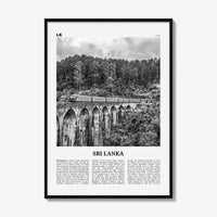 Sri Lanka Print Black and White, Sri Lanka Wall Art, Sri Lanka Poster, Sri Lanka Photo, Sri Jayawardenepura, Kotte, Asia