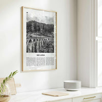 Sri Lanka Print Black and White, Sri Lanka Wall Art, Sri Lanka Poster, Sri Lanka Photo, Sri Jayawardenepura, Kotte, Asia