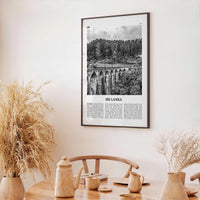 Sri Lanka Print Black and White, Sri Lanka Wall Art, Sri Lanka Poster, Sri Lanka Photo, Sri Jayawardenepura, Kotte, Asia