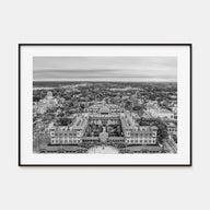 St. Augustine Landscape B&W Poster