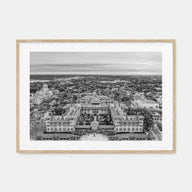 St. Augustine Landscape B&W Poster