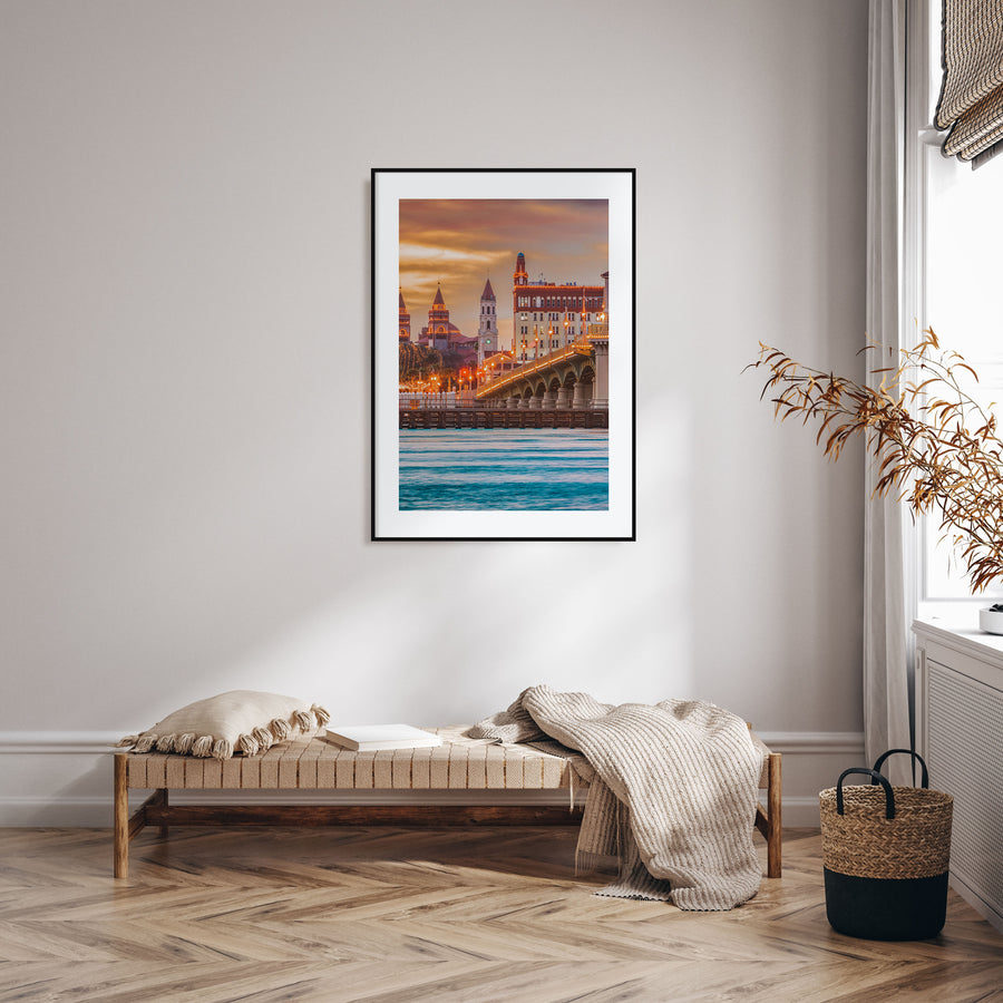 St. Augustine Photo Color No 2 Poster
