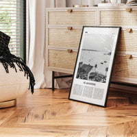 St Augustine Print Black and White No 1, St Augustine Wall Art, St Augustine Poster, Saint Augustine, Florida, USA, United States