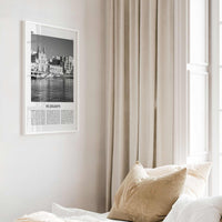 St Julians Print Black and White, St. Julian’s Wall Art, St. Julian’s Poster, St. Julian’s Photo, St. Julian’s Décor, St. Julian’s Map