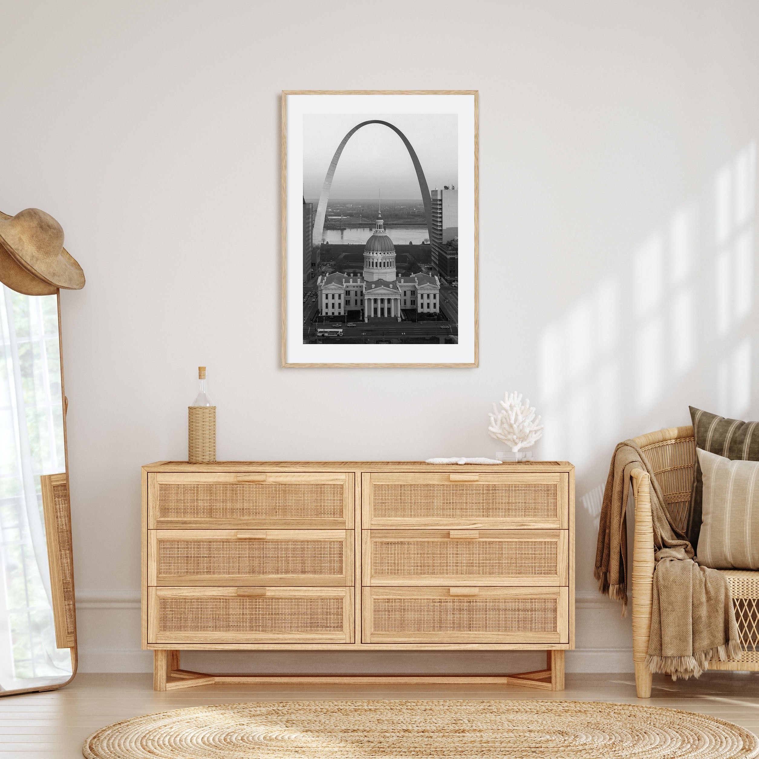 St. Louis Photo B&W No 1 Poster