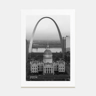 St. Louis Photo B&W No 1 Poster