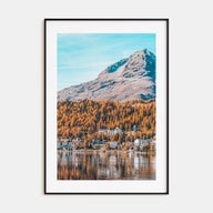 St. Moritz Photo Color Poster