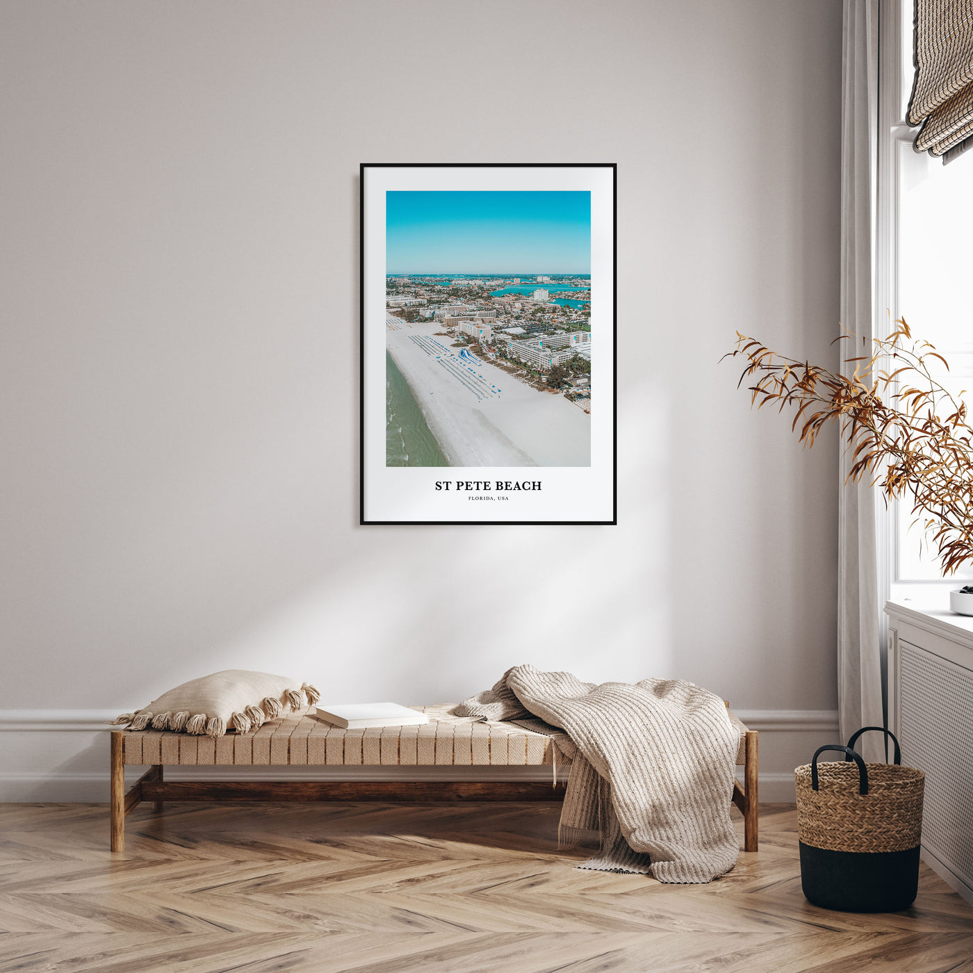 St. Pete Beach Portrait Color Poster