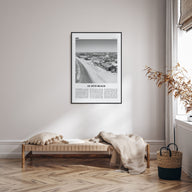 St. Pete Beach Travel B&W No 1 Poster