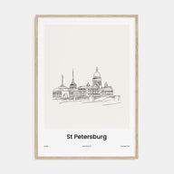 St. Petersburg, Russia Drawn No 1 Poster