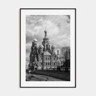 St. Petersburg, Russia Photo B&W No 3 Poster