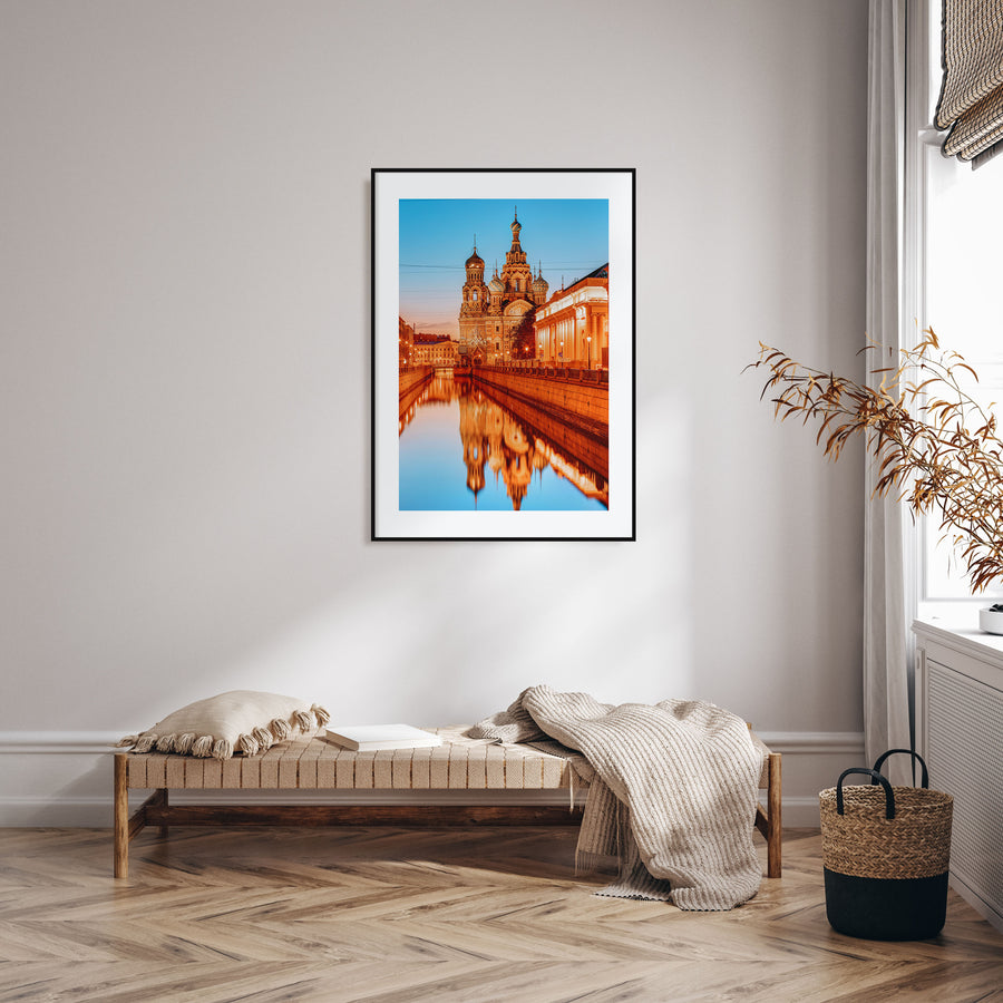 St. Petersburg, Russia Photo Color No 3 Poster