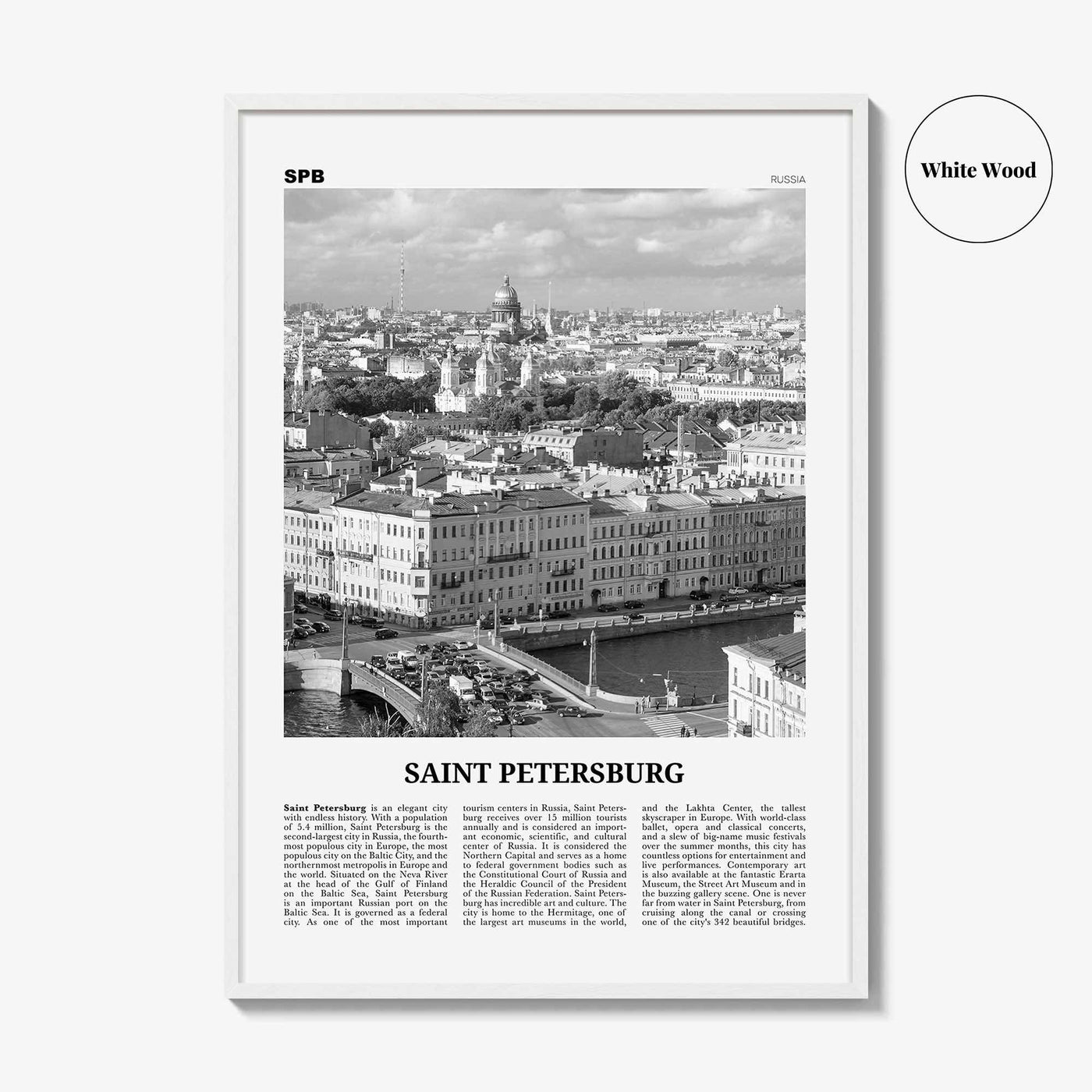 St Petersburg Print Black and White Russia, Saint Petersburg Wall Art, Saint Petersburg Poster, Russia , Europe, Санкт-Петербург