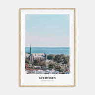 Stamford, Connecticut Portrait Color Poster