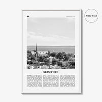 Stamford Print Black and White Connecticut, Stamford Wall Art, Stamford Poster, Stamford Photo, Stamford Wall Décor, Connecticut, USA