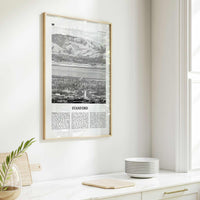 Stanford Print Black and White, Stanford Wall Art, Stanford Poster, Stanford Photo, Stanford Map, Stanford Wall Decor, California, USA