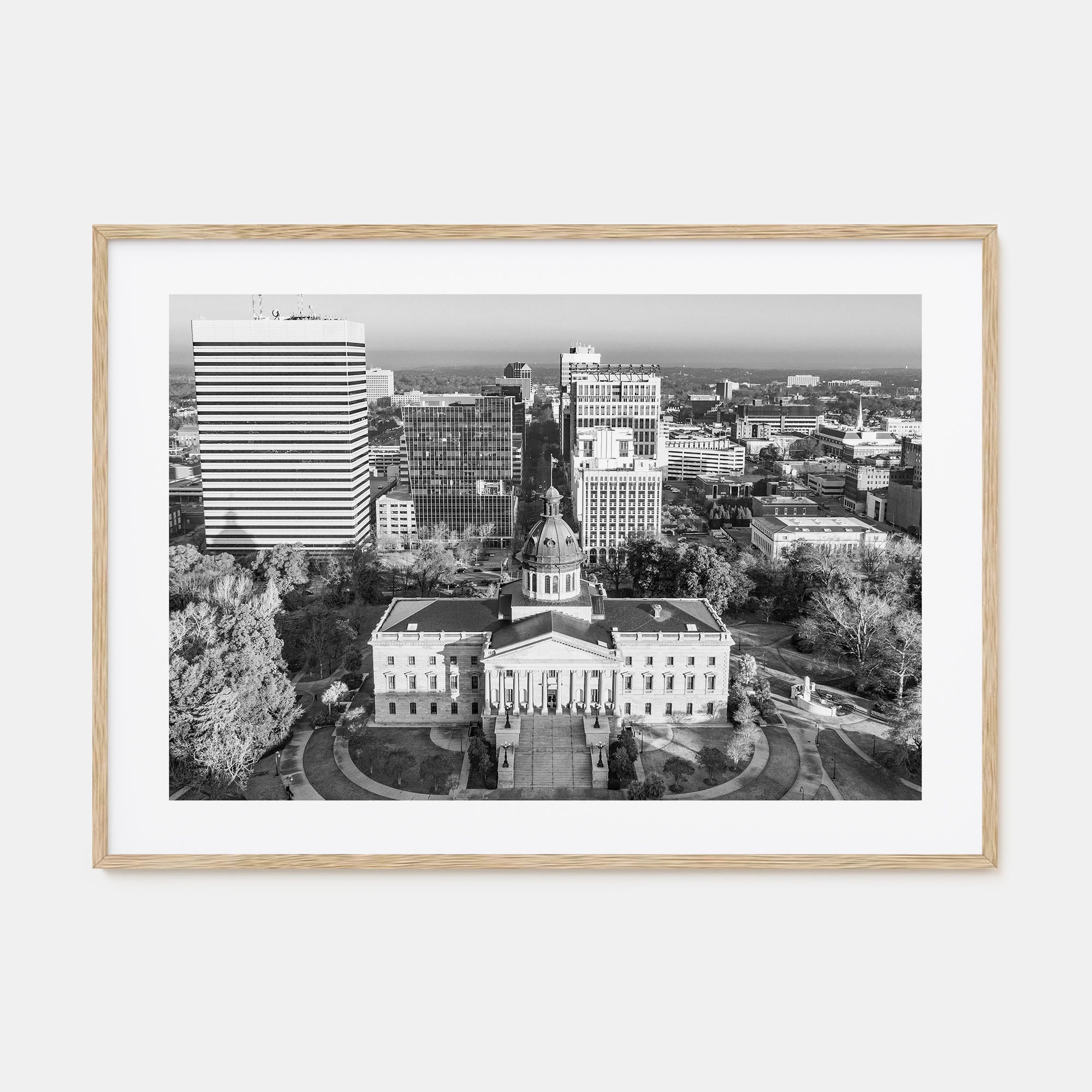 State College Landscape B&W Poster
