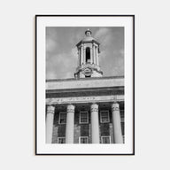 State College Photo B&W Poster