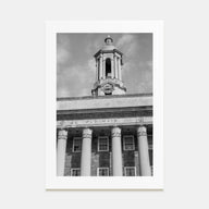 State College Photo B&W Poster