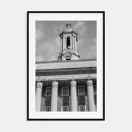 State College Photo B&W Poster