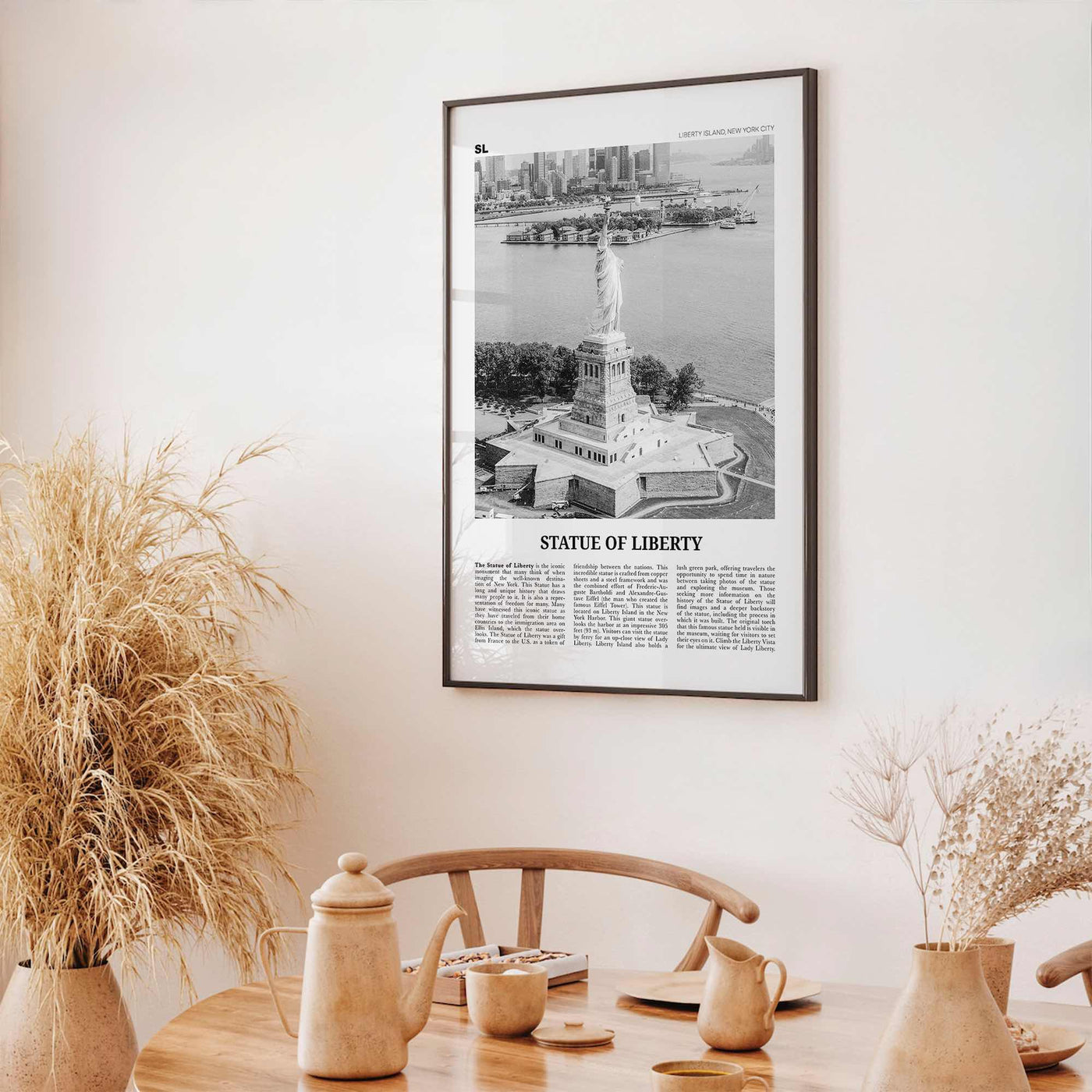 Statue of Liberty Print Black and White, Statue of Liberty Wall Art, Statue of Liberty Poster, Statue of Liberty Photo, New York City