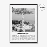 Statue of Liberty Print Black and White, Statue of Liberty Wall Art, Statue of Liberty Poster, Statue of Liberty Photo, New York City