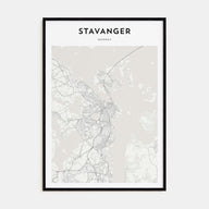Stavanger Map Portrait Poster