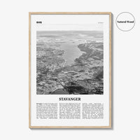 Stavanger Print Black and White, Stavanger Wall Art, Stavanger Poster, Stavanger Photo, Stavanger Wall Décor, Norway, Norge