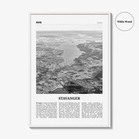 Stavanger Print Black and White, Stavanger Wall Art, Stavanger Poster, Stavanger Photo, Stavanger Wall Décor, Norway, Norge