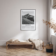 Stellenbosch Travel B&W Poster