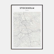 Stockholm Map Portrait Poster
