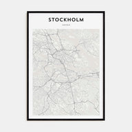 Stockholm Map Portrait Poster