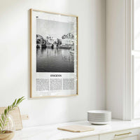 Stockton Print Black and White, Stockton Wall Art, Stockton Poster, Stockton Photo, Stockton Wall Decor, California, USA, United States