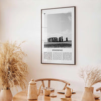 Stonehenge Print Black and White, Stonehenge Wall Art, Stonehenge Poster, Stonehenge Photo, Stonehenge Wall Décor, England, UK