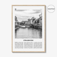 Strasbourg Print Black and White, Strasbourg Wall Art, Strasbourg Poster, Strasbourg Photo, Strasbourg Décor, France, Straßburg, Bas-Rhin