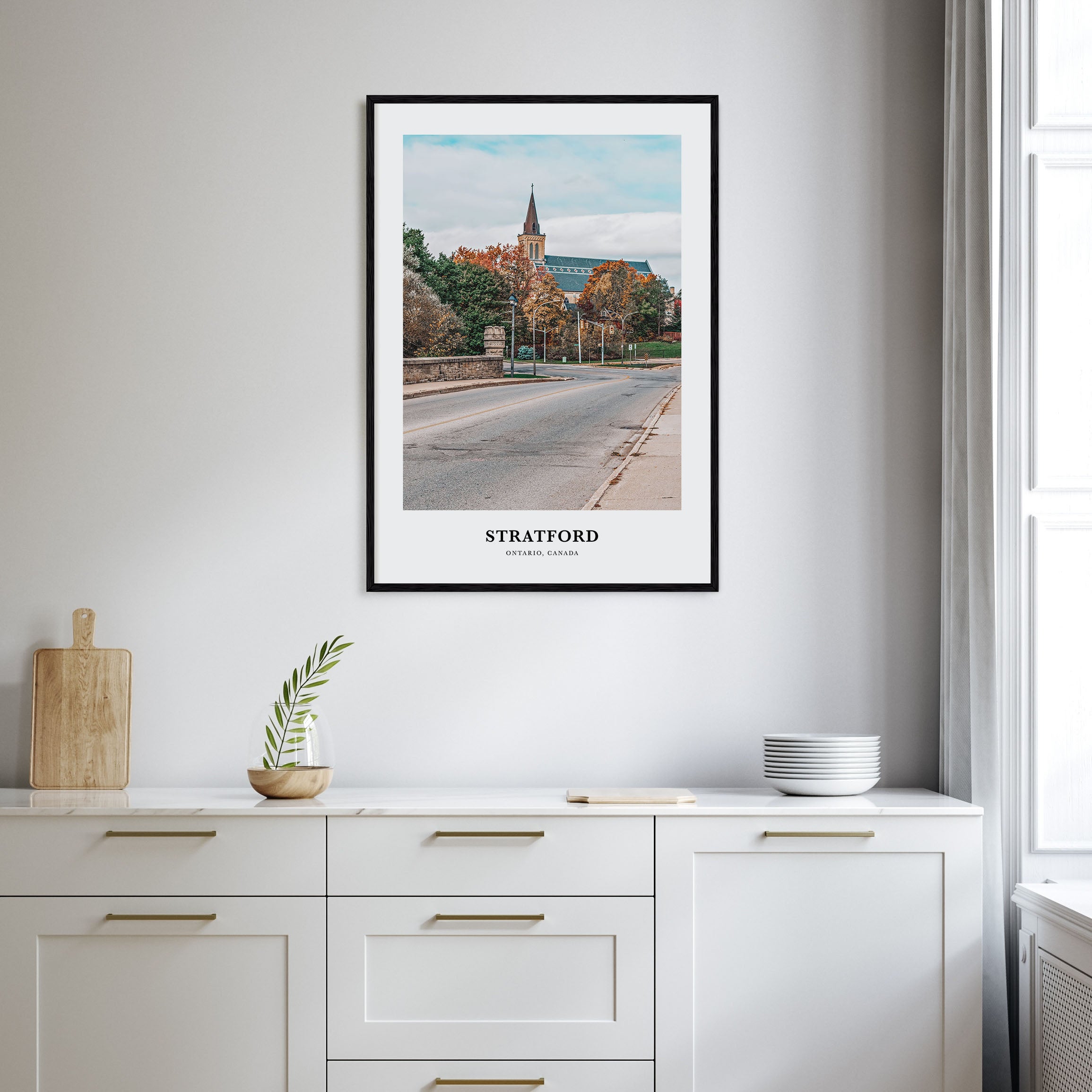Stratford, Canada Portrait Color Poster