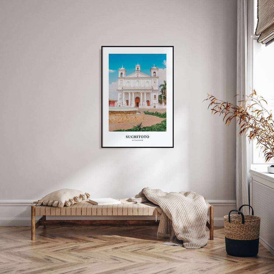 Suchitoto Portrait Color Poster
