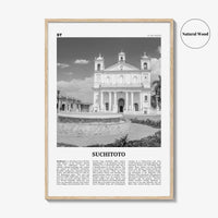 Suchitoto Print Black and White, Suchitoto Wall Art, Suchitoto Poster, Suchitoto Photo, Suchitoto Wall Décor, El Salvador