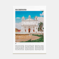 Suchitoto Travel Color Poster