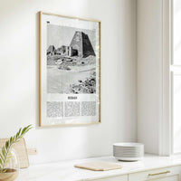 Sudan Print Black and White, Sudan Wall Art, Sudan Poster, Sudan Photo, Sudan Wall Decor, Country Art Print, Khartoum, Africa