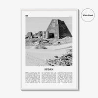 Sudan Print Black and White, Sudan Wall Art, Sudan Poster, Sudan Photo, Sudan Wall Decor, Country Art Print, Khartoum, Africa