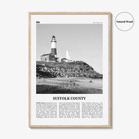 Suffolk County Print Black and White, Suffolk County Wall Art, Suffolk County Poster, Suffolk County Photo, Suffolk Wall Décor, Suffolk Map