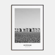 Suffolk Portrait B&W Poster