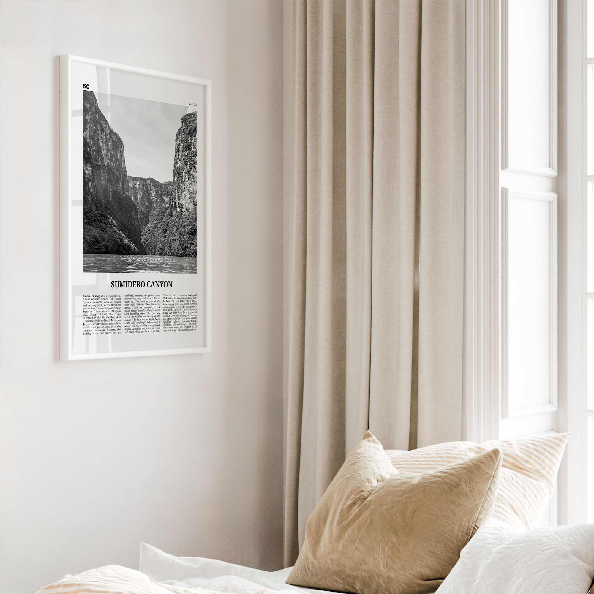 Sumidero Canyon Print Black and White, Sumidero Canyon Wall Art, Sumidero Canyon Poster, Sumidero Canyon Photo, Sumidero Canyon Wall Décor