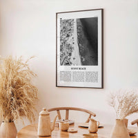 Sunny Beach Print Black and White, Sunny Beach Wall Art, Sunny Beach Poster, Sunny Beach Photo, Слънчев бряг, Bulgaria, Burgas