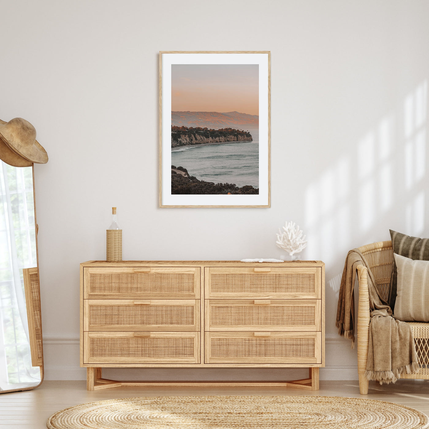 Sunset Coast Photo Color No 3 Poster